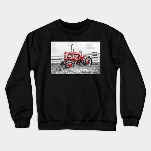 A Tractor Color Isolation Crewneck Sweatshirt by Enzwell